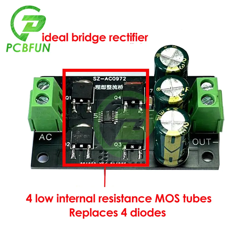 Dc 745v Ideal Diode Low Heat Generation High Efficiency Bridge