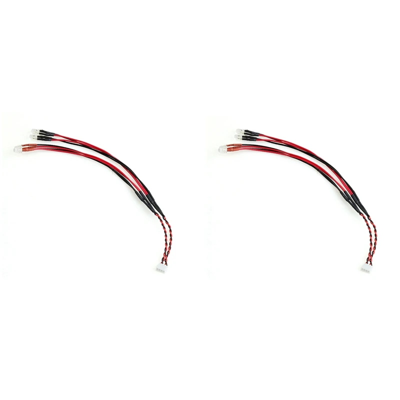 

2X RC Car LED Light Headlights And Taillights For Kyosho Mini-Z AWD MA020 MR03 FWD RWD 1/28 RC Car Upgrade Parts