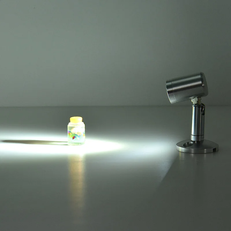 LED USB Spotlight 3W DC5V Mini Led Ceiling Down Lights Jewelry 220V 12V Interface Shop Cabinet Interior Toy Decoration Desktop