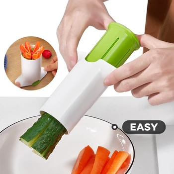 2025 New Kitchen Tools Gadgets Carrot Cucumber Grater Spiral Blade Cutter Cooking Tools Vegetable Fruit Slicer Stainless Steel
