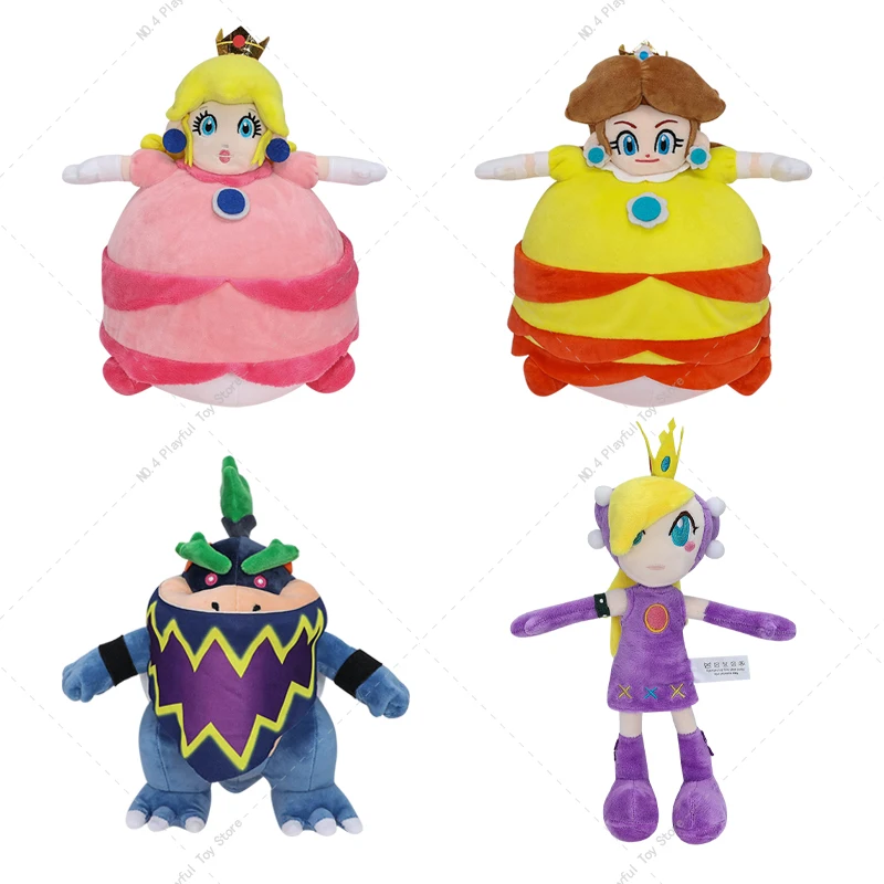 

Cartoon Plush Toys Balloon Princess Daisy Princess Peach Wonder Bowser Jr. Walpeach Doll Plush Toys Boy Girl Birthday Gift