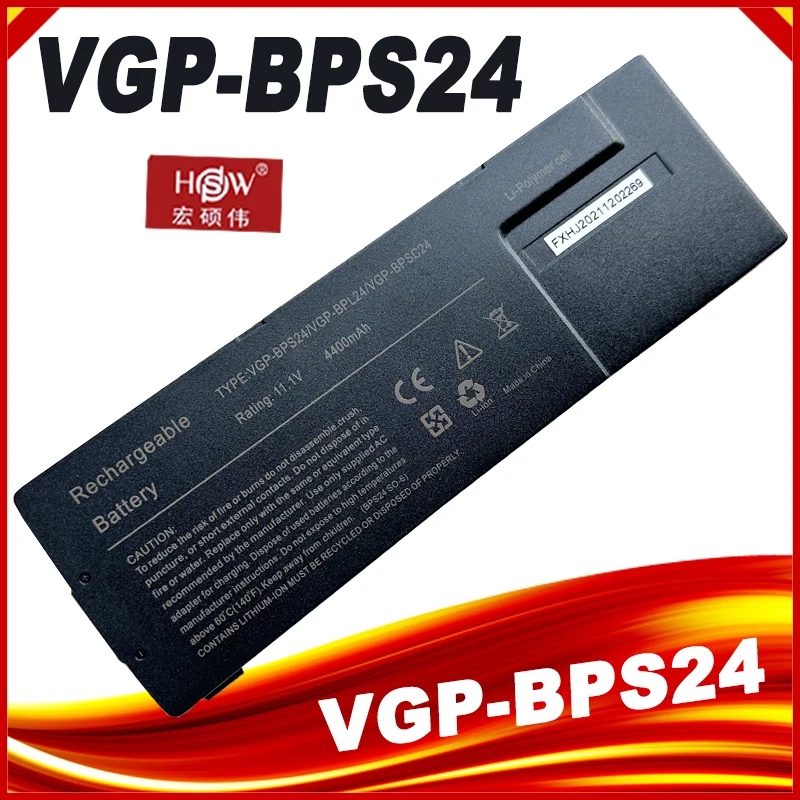 Bateria do Portátil para Sony Vgp-bps24 Vgp-bpl24 Bps24 Vgp Vgp Vaio SA sb sc sd se Vpcsa Vpcsa Vpcsa Vpcsd Vpcse Preço Especial