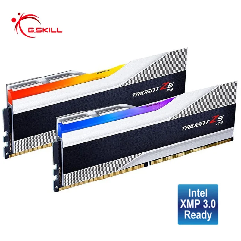 【ほぼ未使用】PCメモリー G.SKILL DDR5 64GB (2x32GB) G.SKILL Trident Z5 RGB Series (Intel XMP 3.0) DDR5 RAM 64GB