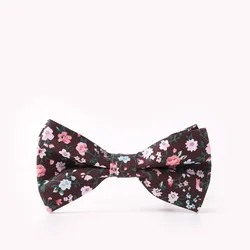 Men's Adult Bow tie Casual Printing Pure Cotton Bow tie Floral Collar Wedding Banquet Party Casual Daily Bow tie