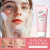 SADOER Himalayan Pink Salt Facial Cleanser Deep Cleansing Moisturizing Face Wash Foam Cleanser Face Cleansing Skin Care 2