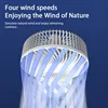 USB Small Electric Fan Home Dormitory Office Desktop High Wind Fan Portable Cooling fan Table Air circulators Fans Air Cooler 3