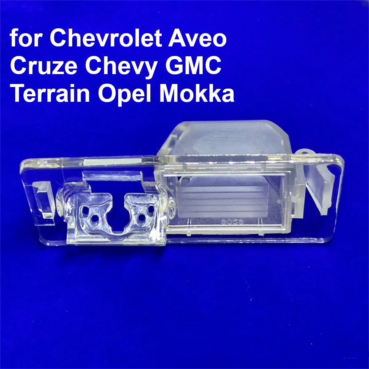 Car License Plate Lights Housing Rear View Reverse Camera Bracket for