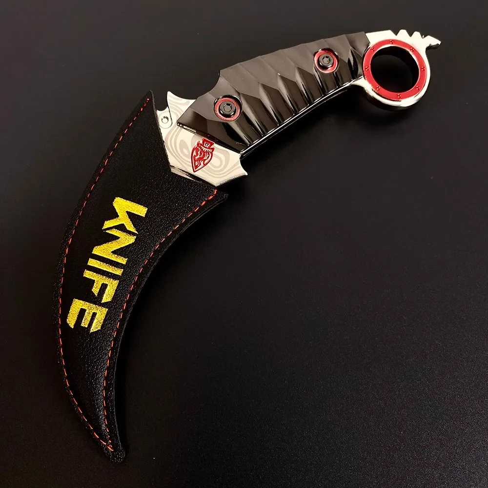 25cmナイフスキン アリーナブレイクアウト ミニ武器 キーホルダー アクセサリ 25cmナイフスキン アリーナブレイクアウト ミニ武器