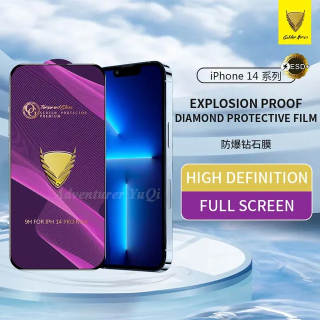 2pcs Premium Tempered Glass For iPhone 16 15 14 13 12 11 Screen Protector Pro Max Full Glue X XR XS 7 8 Plus Armor Retail Box ok 2