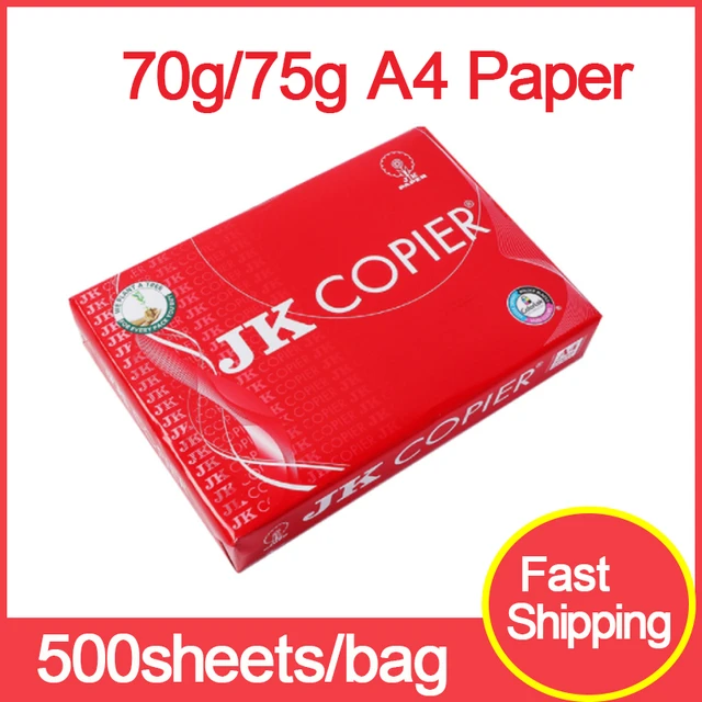 Copy Paper A4 Photocopy Paper Red 500 Sheets Pack Of 5, Wholesale Prices