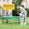 8 Panel Foldable Outdoor Backyard Metal Coop Chicken Cage Enclosure Duck Rabbit Cat Crate Playpen Exercise Pen with Weather 2