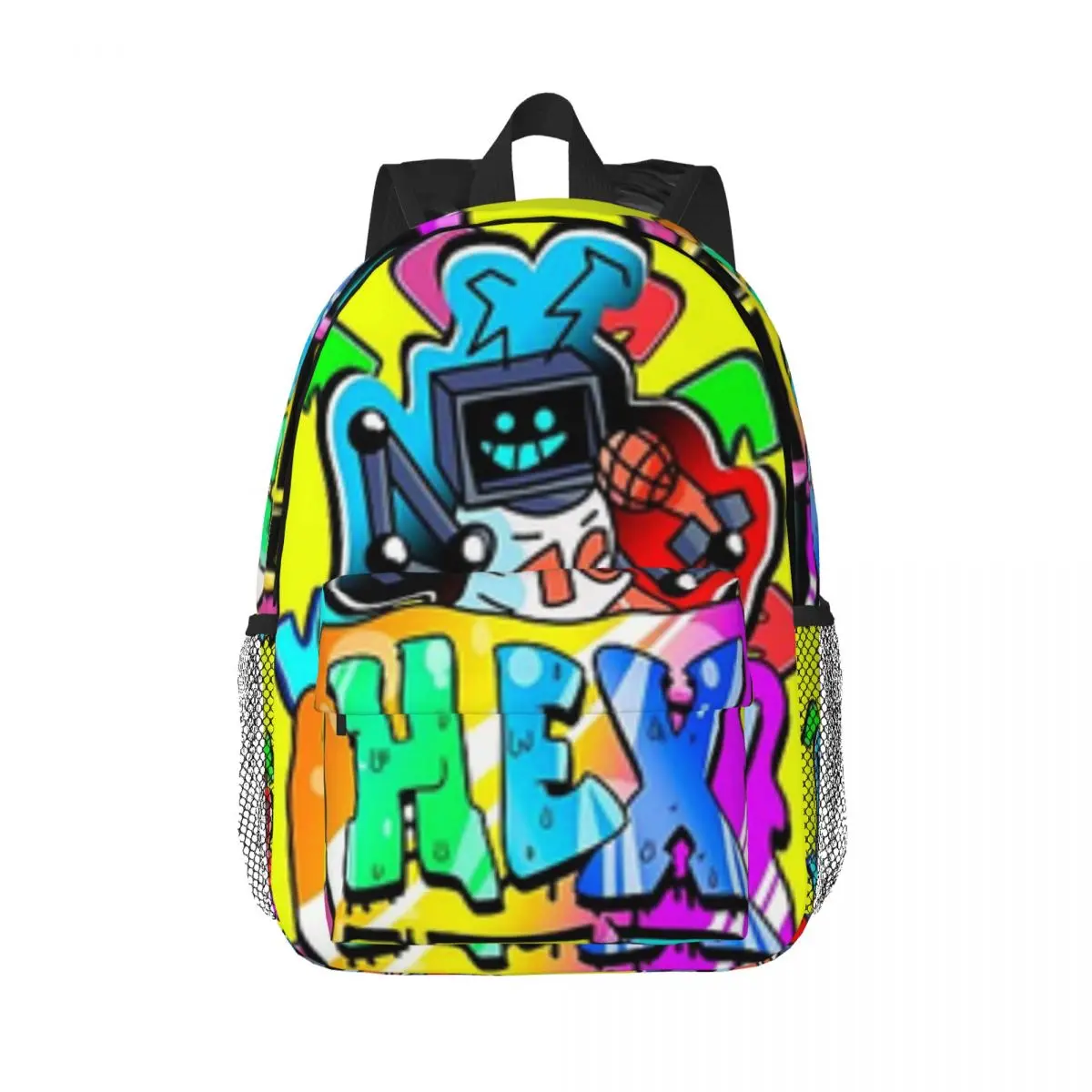 

New Fashionable Backpack Pattern School Bag Print Lightweight Backpack 15inch
