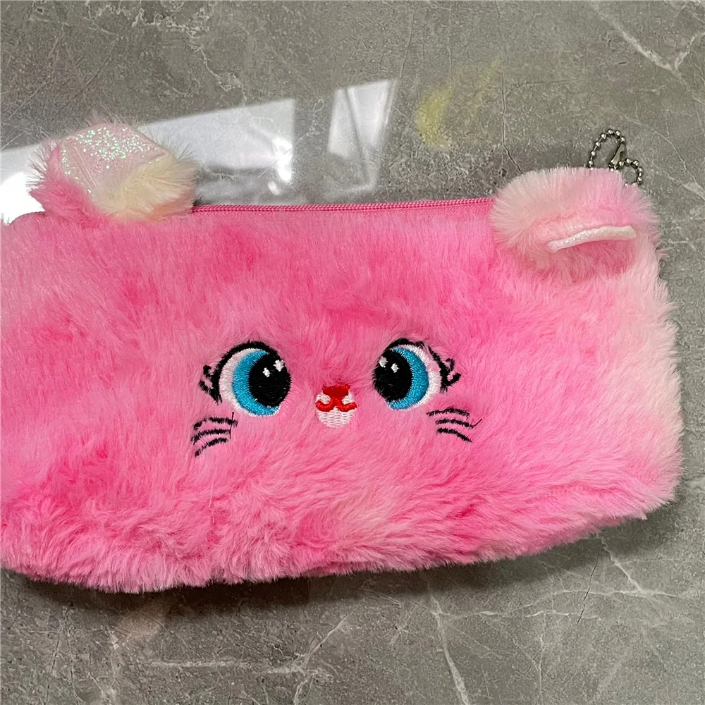 20CM Fluffy Cat Plush Coin Purse