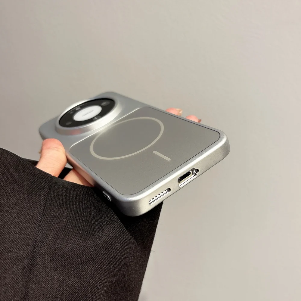 Enhanced Product Title:  
Premium Nano Matte Glass Magnetic Phone Case with Magsafe for Wireless Charging and Shockproof Protection