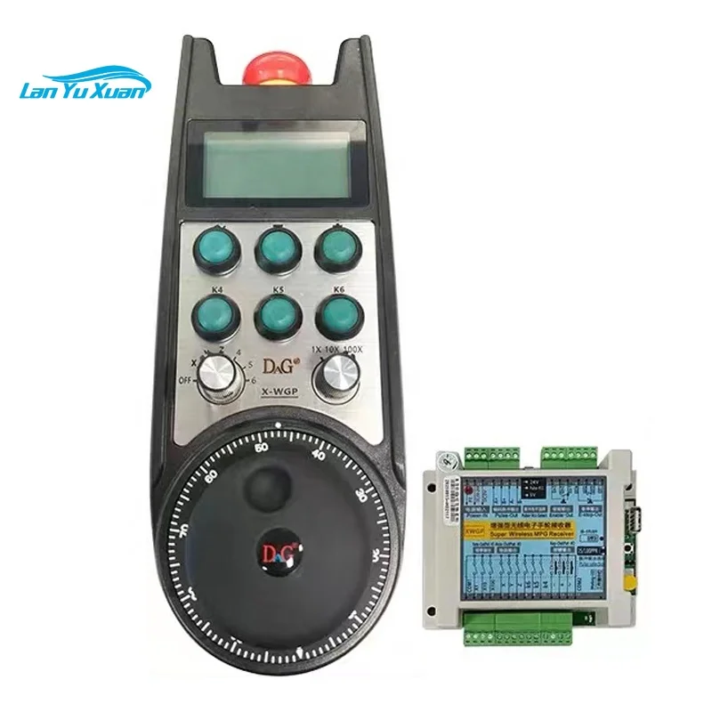 

Wireless Smart Emergency Stop,6 Axis Manual Pulse Generator Mpg For
