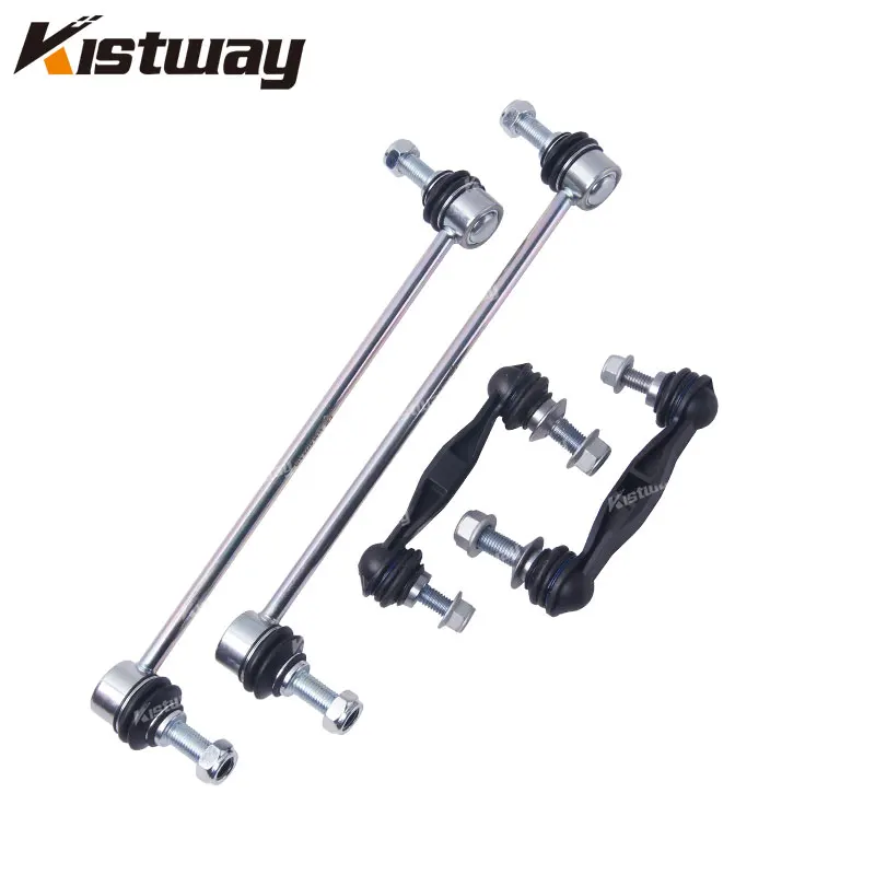 4PCSFrontRearStabilizerSwayBarLinkKitForBMWF10F18F07F11