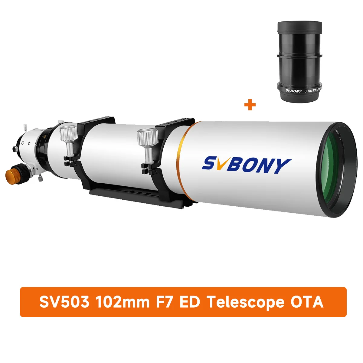 Svbony SV503 天体望遠鏡 70/80/102ED 超低分散色消し屈折望遠鏡 OTA