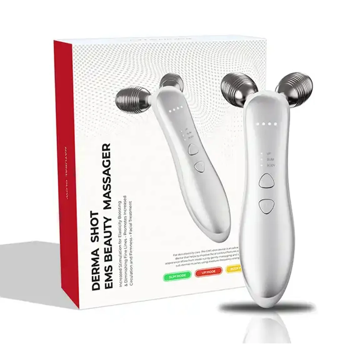 

devices 3d y roller rotating face neck eye lifting massager ems therapy sculptor beauty roller for skincare tools