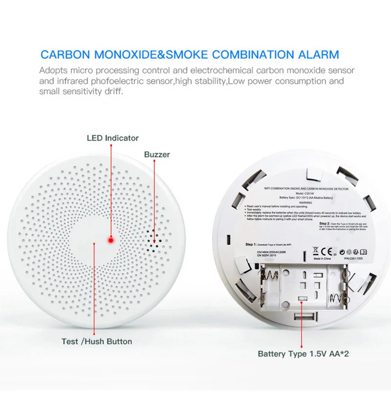 tuya smoke detector