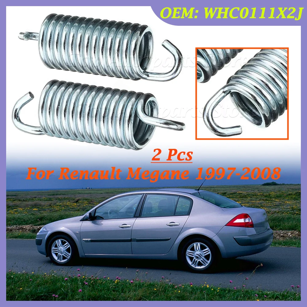 Brake Caliper Return Springs For Renault Megane 1997-2008 2 Pcs 2X WHC0111X2J