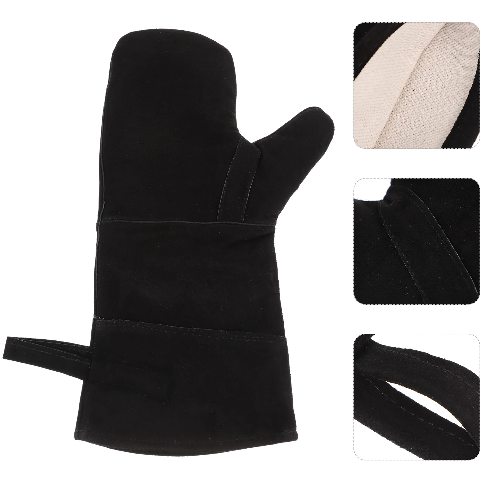 

Extreme Heat Fire Resistant Gloves Perfect for Fireplace Stove Oven Grill Welding BBQ Pot Holder