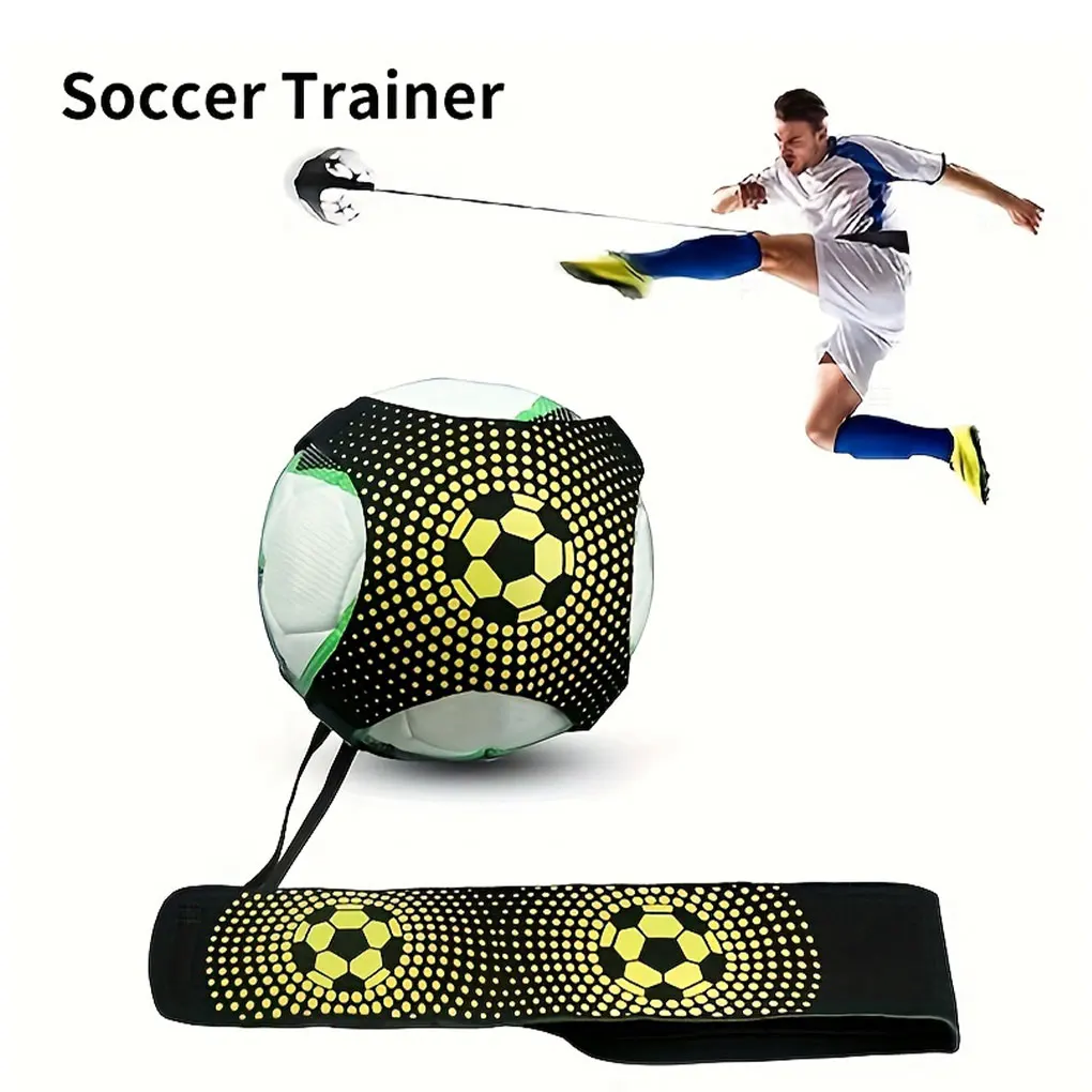 

Soccer Training Just Got Easier With Football Trainer Belt Flexible For Different Sized Balls