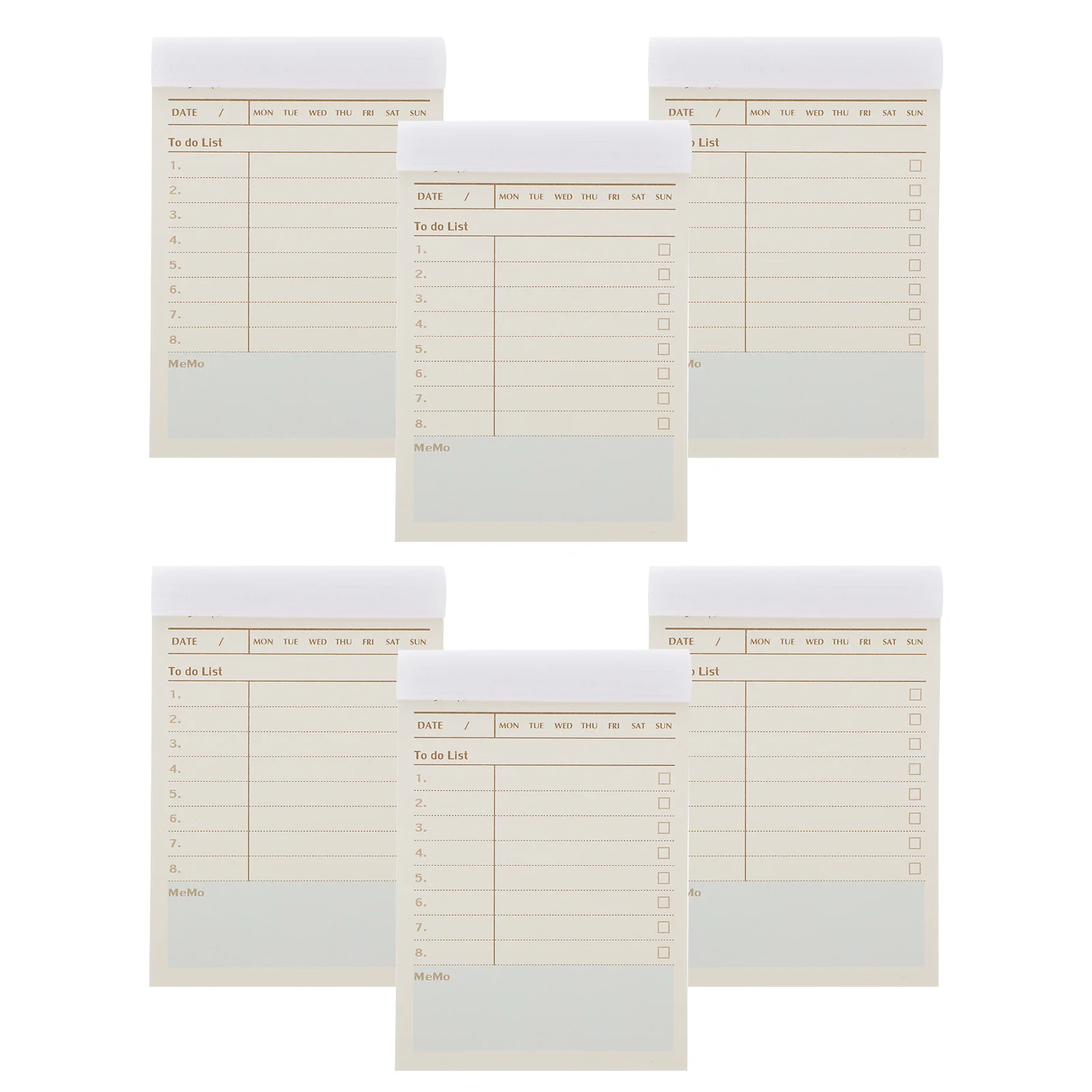 

Самоклеящиеся блокноты для записей, 6 книг, маленькие блокноты для записей, портативные блокноты для записей, Стикеры