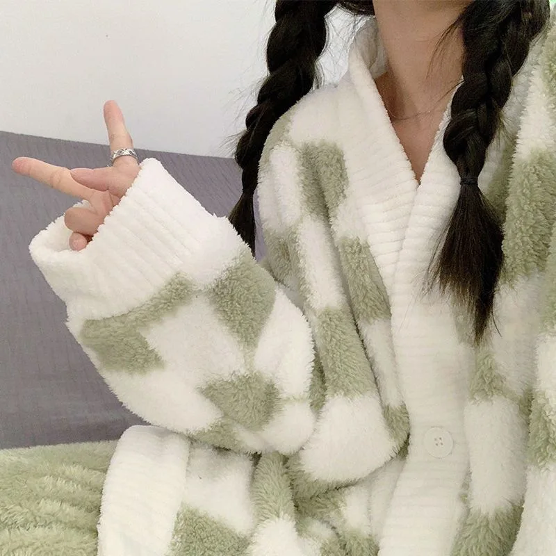 Рисунок 4 - WPTCXH, осенне-зимняя Пижама с шахматным принтом