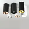 Cylinder Rose Gold Dimmable LED Spotlight  Downlight 5W 10W 15W 20W 30W Ceiling Lamp For Livingroom Kitchen Bedroom Foyer Office 1