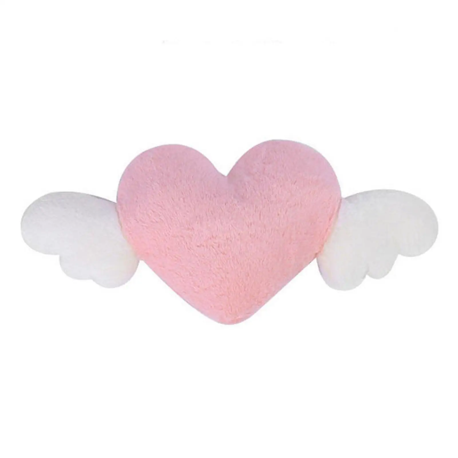 Car Headrest Plush Love Neck Pillow Seat Universal Lumbar Pillow Support Accessories Back Car Cushion F2E0