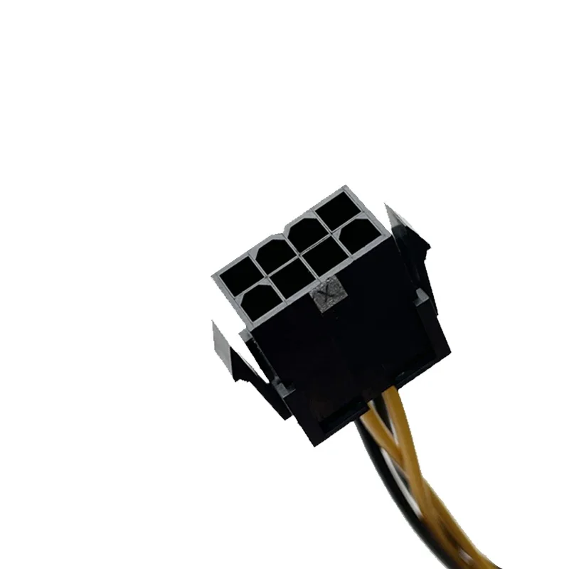 GPU 8Pin Female to SATA Hard Drive Supply Cord with Built-in Module 12V To 5V Power Cable