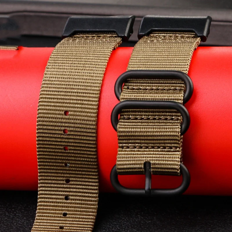 

Replacement Watchband For Casio G-SHOCK GWG-1000 GWG1000GB 24mm Nylon Strap Gwg1000 Nylon Canvas Bracelet Belt