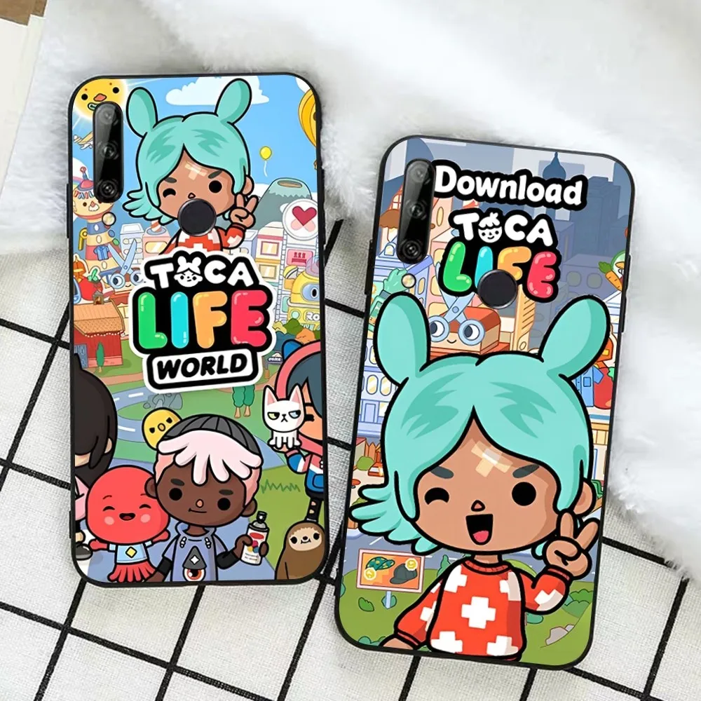 Custodia Per Telefono Toca Boca Toca Life World Per Huawei Honor 10 Lite 9 20 7A 9X 30 50 60 70 Pro Plus Custodia Morbida In Silicone