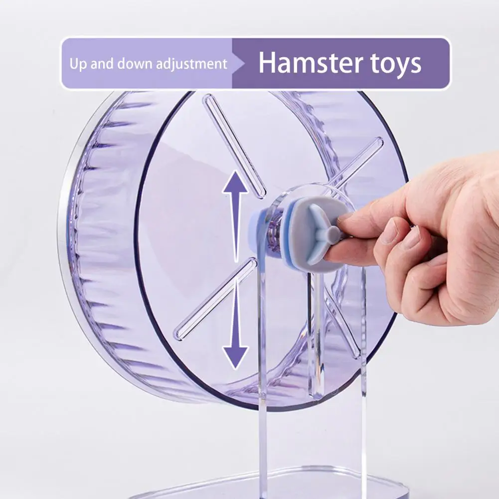 

Gerbil Exercise Wheel Gerbil Toy Hamster Jogging Wheel Double Bearing Bumpy Surface Hamster Jogging Wheel Relieve Boredom