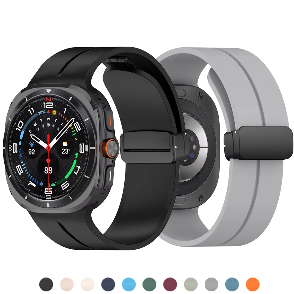 Magnetic Sport Silicone Watch Strap Bracelet