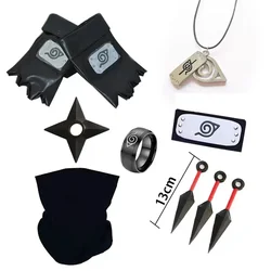 Kakashi Cosplay Accessory Set - Ultimate Anime - Inspired Gift Collection (14 - red 13CM)