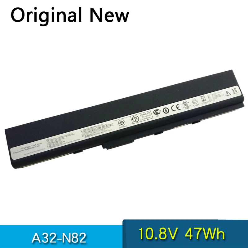 

NEW Original Battery A32-N82 A42-N82 For ASUS N82 Series N82 N82JG N82JQ N82JV N82J N82E N82EI A40J 10.8V 47Wh