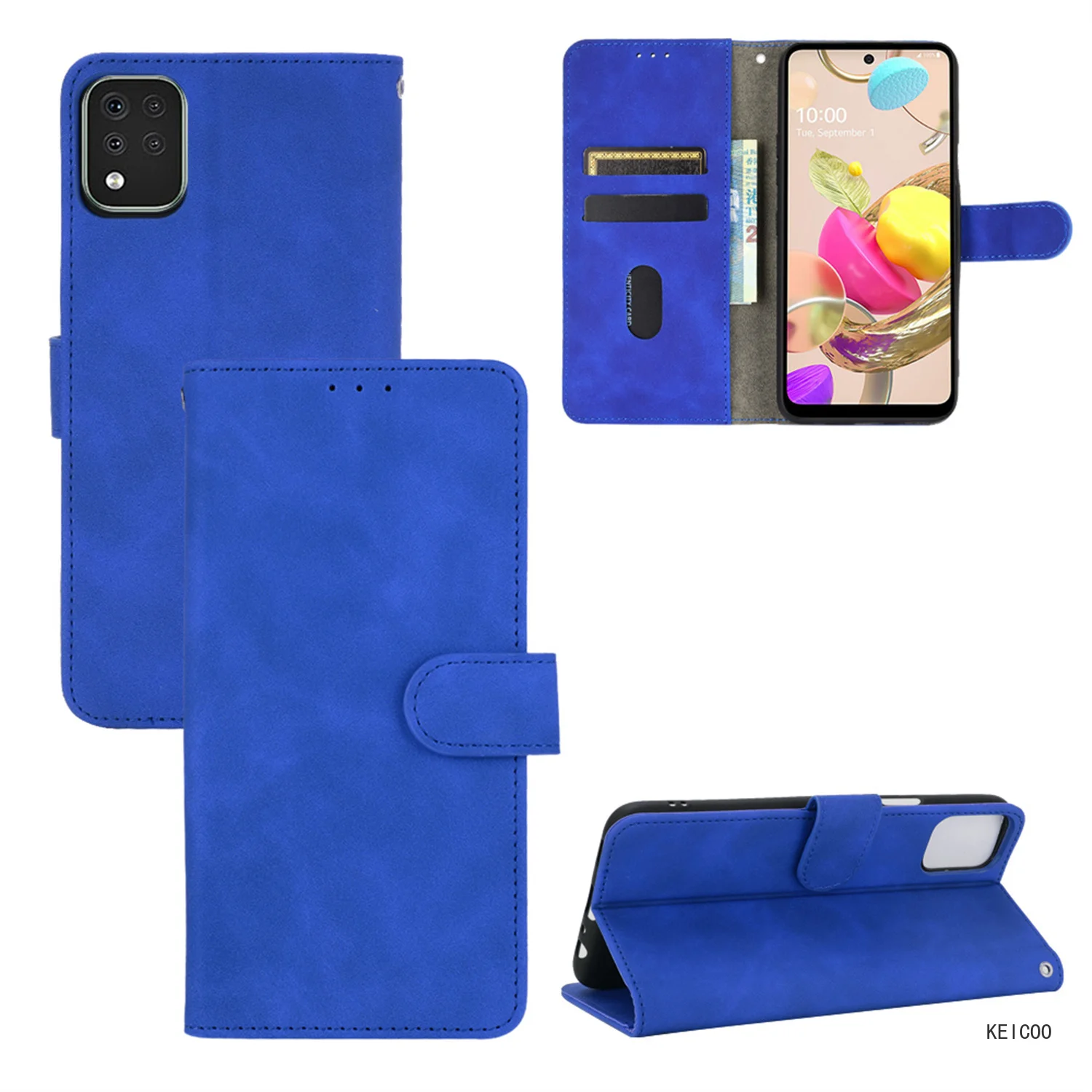 Custodia Skin Feel Per Lg Style3 L-41 Wing 5G Japan Lmf100N Lm-F100 Custodia Protettiva Per Tutto Il Corpo Custodia Per Telefono Simplicity Antiscivol