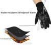 Waterproof Windproof Thermal Adding Velvet Touchscreen Anti Slip Bicycle Cycling Sports Bike Outdoor Player Field Soccer Gloves 5