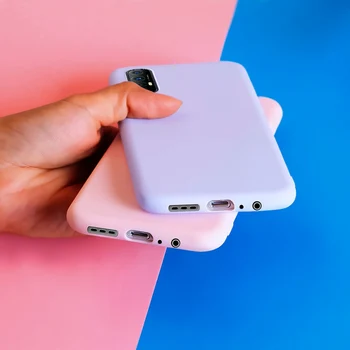 Für OPPO Reno3 Pro Fall CPH2035 CPH2037 CPH2043 Candy Farbe Zurück Abdeckung Weiche Telefon Fällen Für OPPO Reno 3 5G PCHM30 Reno3Pro Funda — изображение 3