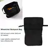 Wheelchair Backpack Bag Wheelchair Back Organizer Pouch Reflective Stripe Wheelchair Storage Accessories for Disabled Elderly 4
