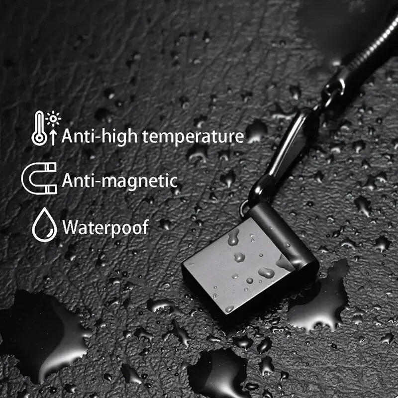 USB Flash Drive High Speed Mini Metal 64GB Pen Drive Memory Stick Creative Business Gifts External Storage