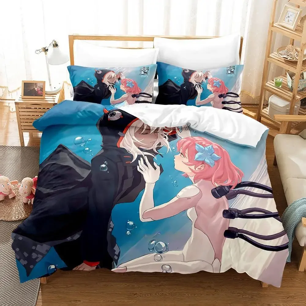 New Cytus II Bedding Set Single Twin Full Queen King Size Bed Set Adult Kid Bedroom Duvet Cover Sets 3D Print Game Bed Sheet Set