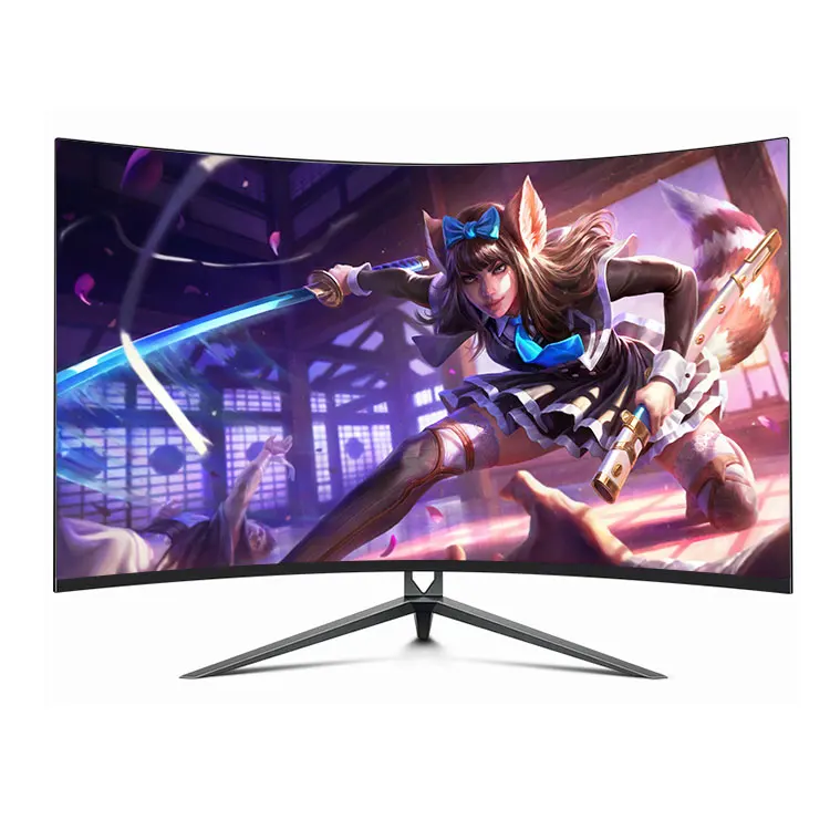 

ultra wide 32 inch 2k gaming monitor 144hz curved led monitor for game