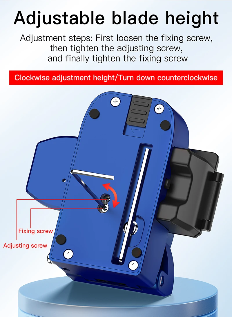 VD-1 One-step Fiber Cleaver Fully Automatic Fiber Optic Cutter FTTH Tool Optical