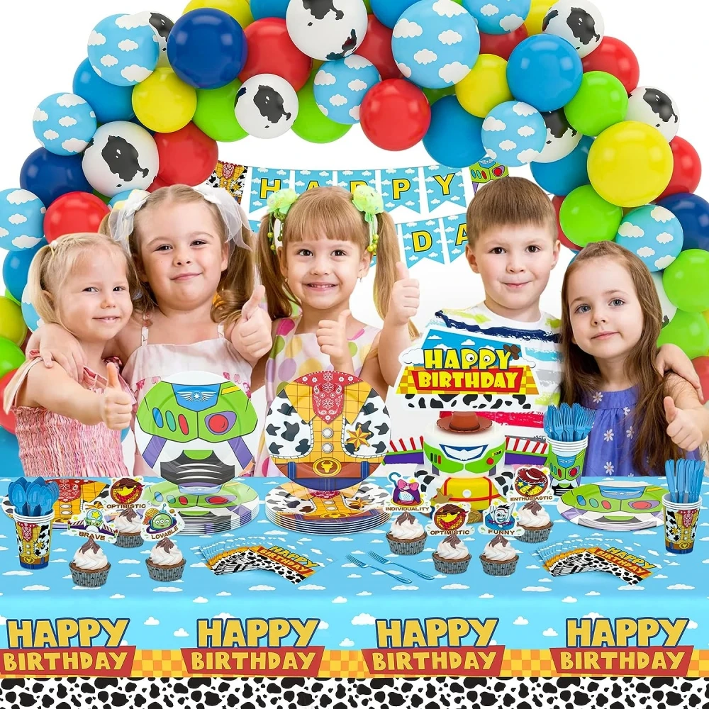 Disney Toy Story Birthday Party Decorations Woody Buzz Theme