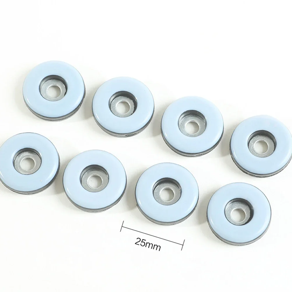 20pcs 헤비 듀티 가구 피트 슬라이더 발동기 침대 소파 테이블 이동 글라이더 고무 미끄럼 방지 의자 다리 피트 패드 소파 발 커버