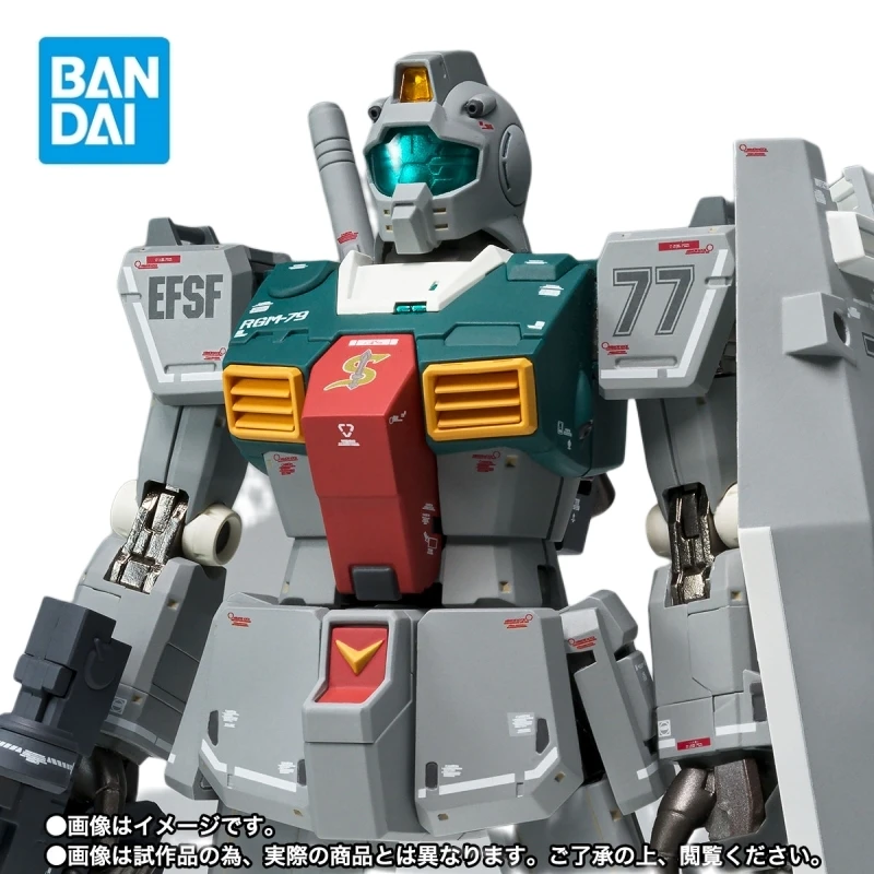 

Предварительная продажа, 17 см, ПВХ, Gundam Rgm-79, модель аниме-персонажа в сборе, коллекционные игрушки, настольное украшение, подарок-сюрприз для мальчиков