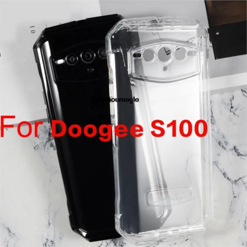 Custodia In Silicone Antiurto Per Custodia Doogee S100 Funda Soft Tpu Cover Guard On Per Doogee S100 S 100 Doogee Bumper Shell