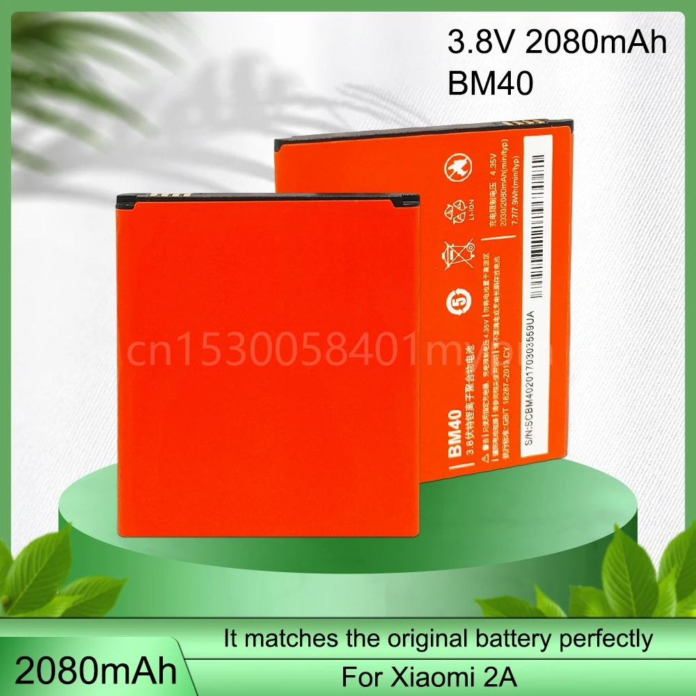 Batteria Di Ricambio Per Xiaomi Mi Per Xiaomi Mi Redmi 1 1S Batteria Bm40 Batteria Ricaricabile Per Telefono 2030Mah